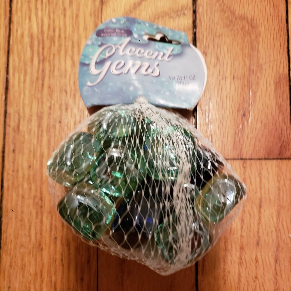 Glass Gems Dome Vase Filler Decorative Beads Marble Pebbles Stones Craft Decor